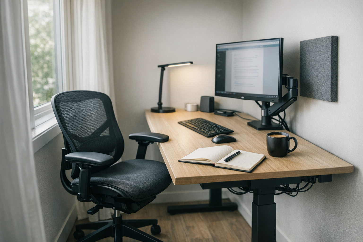 Efficiënte inrichting klein kantoor