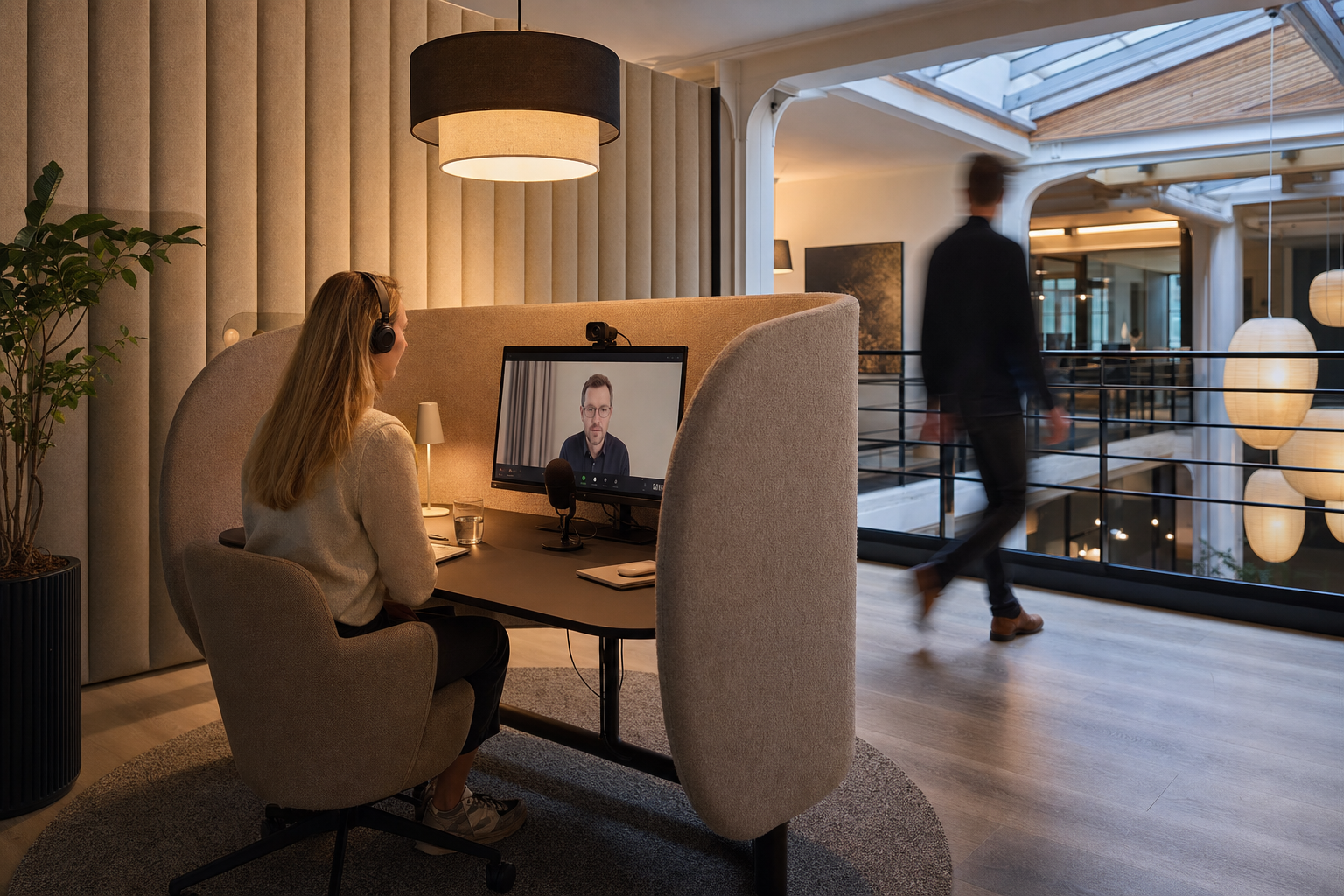 Geluiddemping werkplek oplossingen