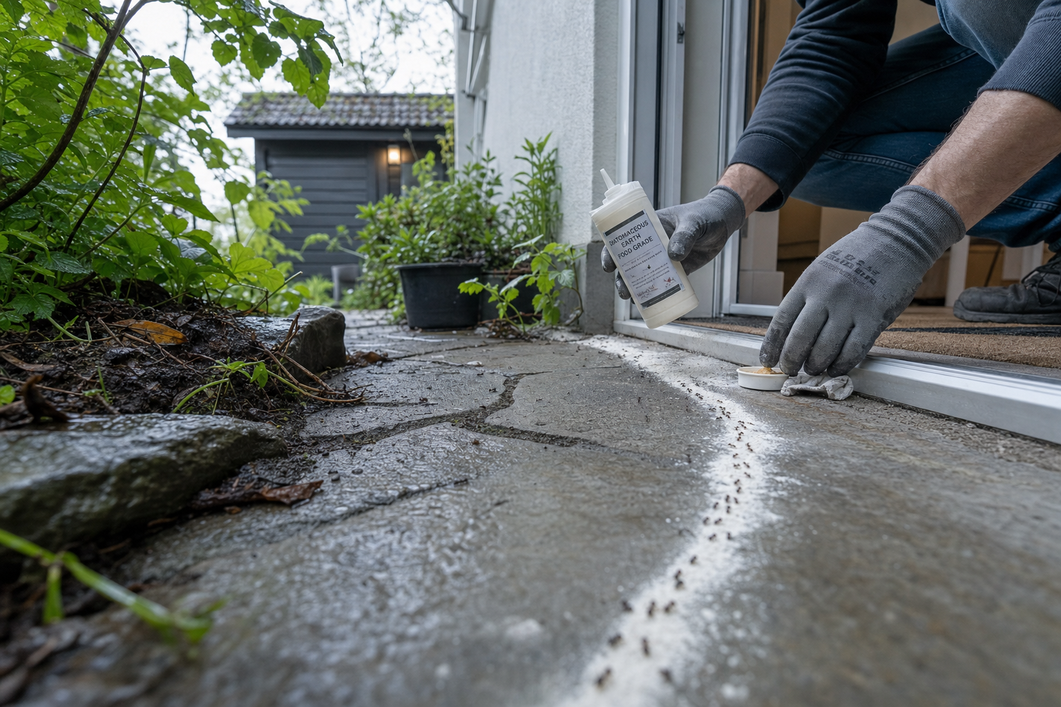 Preventie tegen terugkerende mierenkolonies
