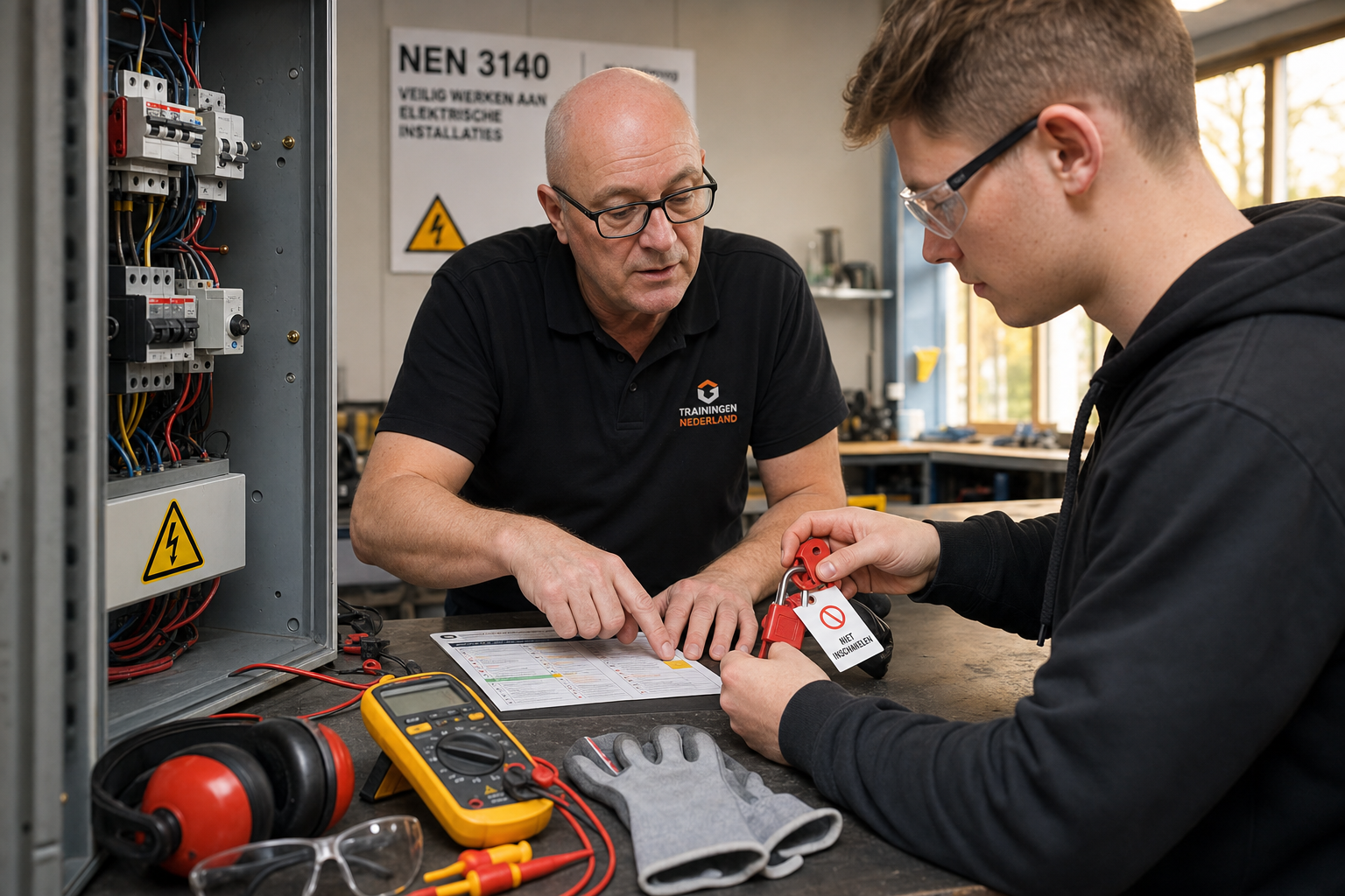 Persoonlijke beschermingsmiddelen elektrotechniek